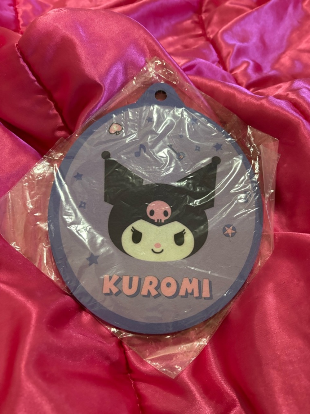 Sanrio Kuromi Lilac and Pink Hanging Charm